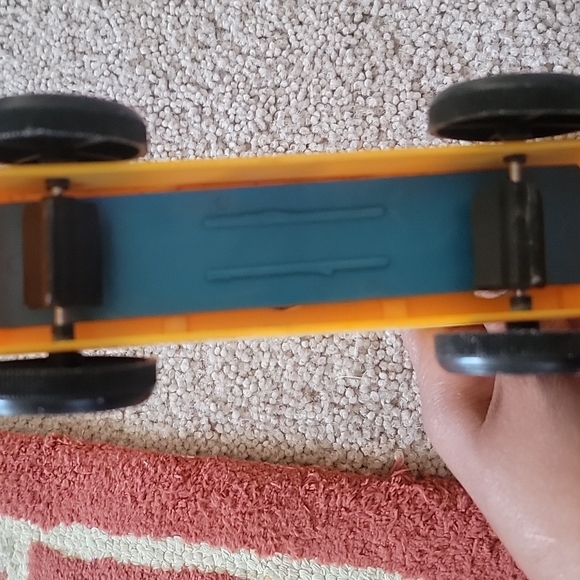 Fisher Price Vintage 1969 Mini Bus Vehicle Little People Yellow - Picture 7 of 7